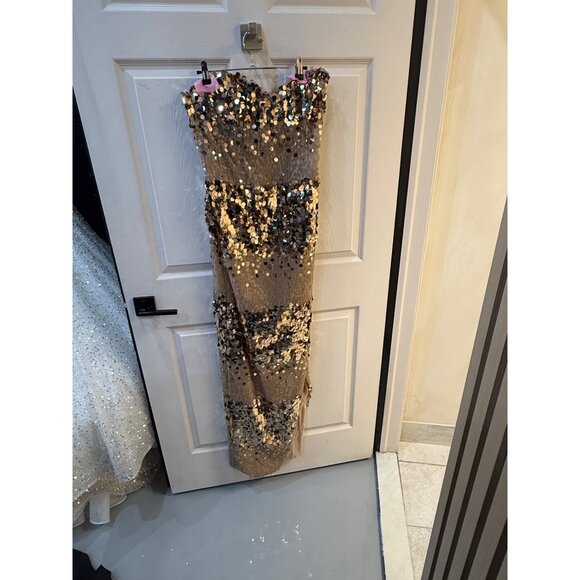 GATTINOLLI BY MARWAN Fully sequined dress - Picture 4 of 8